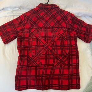 OFF WHITE 2013 Virgil short sleeve flannel